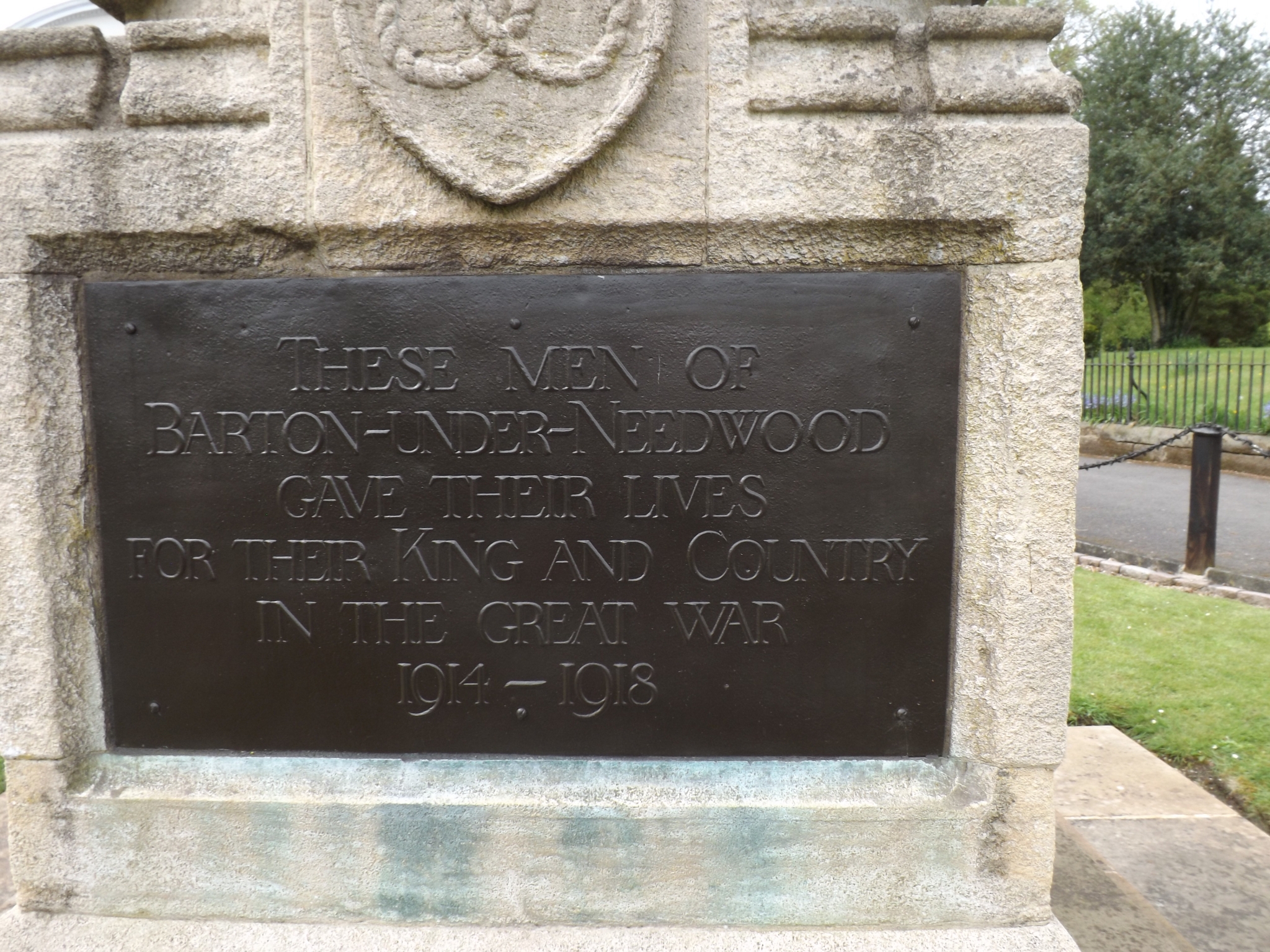 BartonunderNeedwood War Memorial War Memorials Online